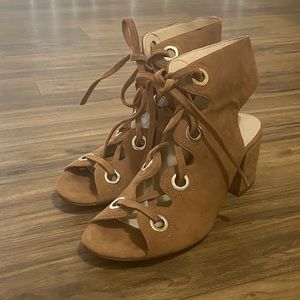 Lace up sandals